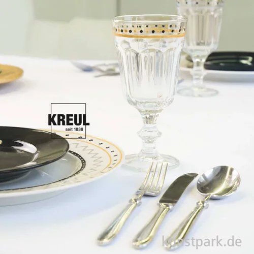 Artikelbild 2 des Artikels “KREUL Glass & Porcelain Pen Metallic medium Set mit 5 Stiften “