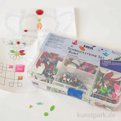 Artikelbild 2 des Artikels “KREUL Schmucksteine Set - 1000 Teile, Bunt “