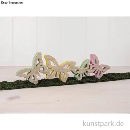Artikelbild 2 des Artikels “Schmetterlinge aus Naturholz als Dekoobjekt “