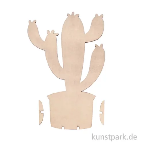 Artikelbild 2 des Artikels “Holz-Kaktus zum Stellen, 14,3x21,2 cm “