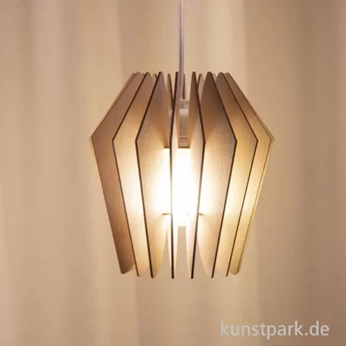 Artikelbild 2 des Artikels “Holz Lamellenlampe - Kopenhagen, 22 x 22 x 23,5 cm “