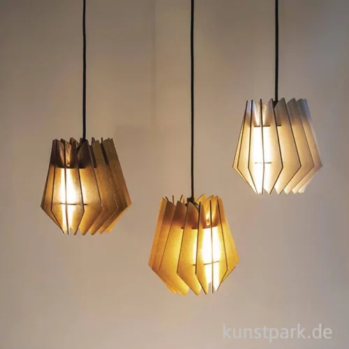 Artikelbild 2 des Artikels “Holz Lamellenlampe - Oslo, 18,5 x 18,5 x 20 cm “