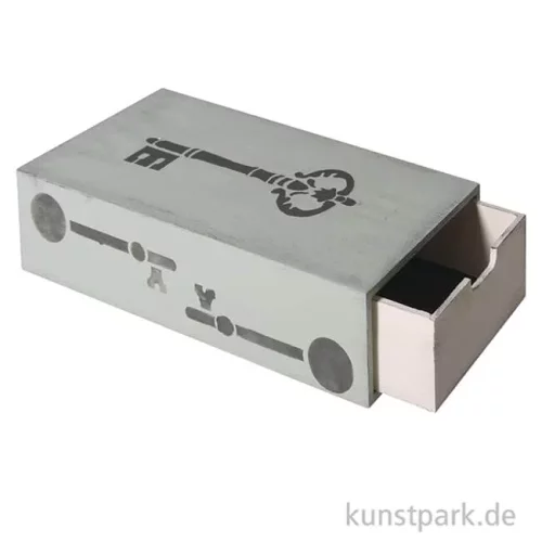 Artikelbild 2 des Artikels “Holz Schatulle mit ausziehbarem Innenfach, 20 x 10 x 5 cm “