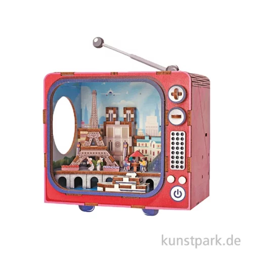 Artikelbild 2 des Artikels “Holzbausatz 3D, TV, Miniatur Paris “