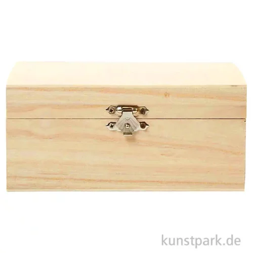Artikelbild 2 des Artikels “Holzbox mit Deckel, Schatzkiste, 16,5 x 11 x 8,55 cm “