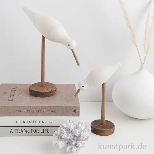 Artikelbild 2 des Artikels “Holzdeko Möwe Aufsteller, Weiß, 15 x 9,5 x 23 cm “
