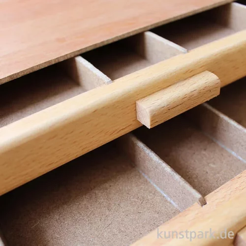 Artikelbild 2 des Artikels “Holzkasten mit 2 Schubladen “