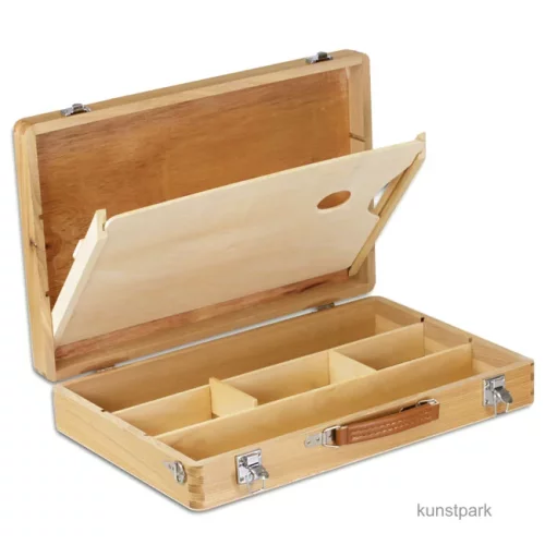 Artikelbild 2 des Artikels “Holzmalkoffer mit Metallschließen, mittel “