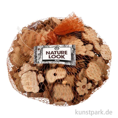 Artikelbild 2 des Artikels “Holzscheiben-Mix, Größe 15-40 mm, 230 g “