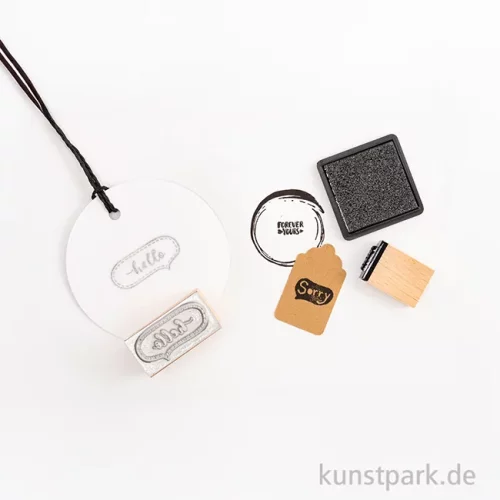 Artikelbild 2 des Artikels “Holzstempel-Set LETTERING, 12-teilig “