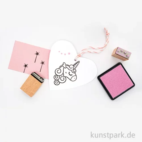 Artikelbild 2 des Artikels “Holzstempel-Set UNICORN, 12-teilig “
