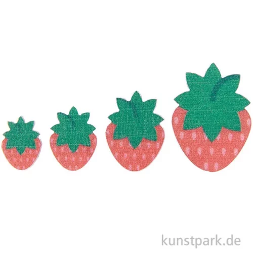 Artikelbild 2 des Artikels “Holzstreuteile Erdbeere, 36 Stück “