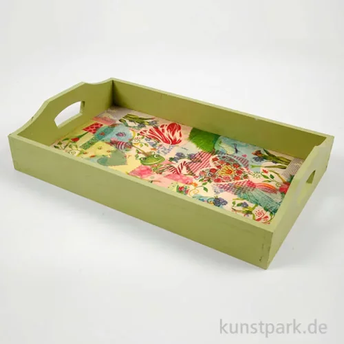 Artikelbild 2 des Artikels “Holztablett, Größe 30x17x5 cm “