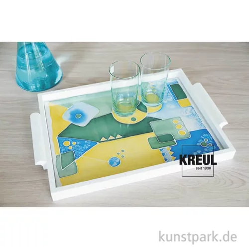 Artikelbild 2 des Artikels “KREUL Javana Seidenmalfarben-Set - Trendfarben mit 6  x 20 ml und Zubehör “