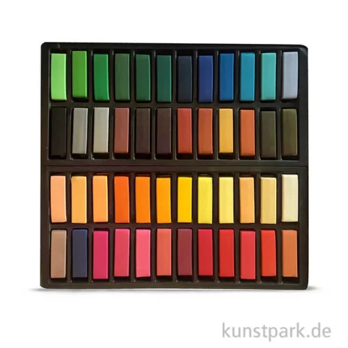 Artikelbild 2 des Artikels “JAXELL Pastellkreide, 48 halbe Stifte im Kartonetui “
