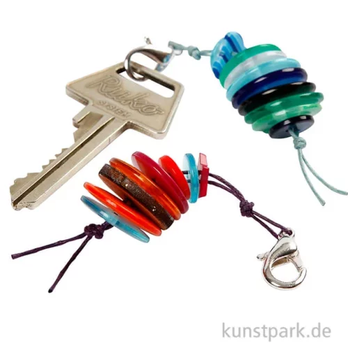 Artikelbild 2 des Artikels “Knöpfe-Mix transparent, 12-20 mm, verschiedene Farben, 100 Stück “