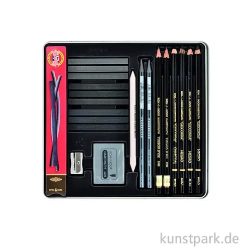 Artikelbild 2 des Artikels “Koh-I-Noor Gioconda Art Zeichenset 8898, Kohle + Graphit, 23-teilig “