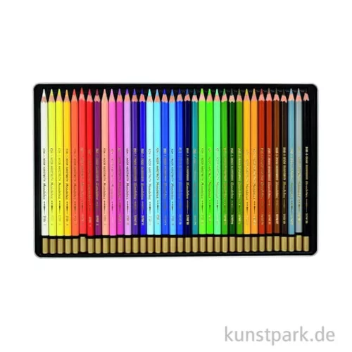 Artikelbild 2 des Artikels “Koh-I-Noor MONDELUZ Aquarellstifte, 36 Stifte im Metalletui “