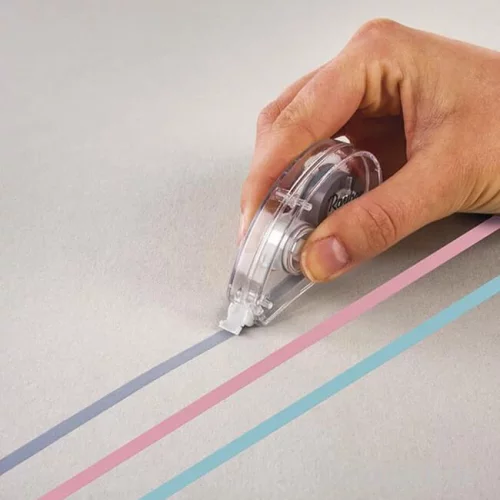 Artikelbild 2 des Artikels “Korrekturroller farbig - Hellgrau, Mint, Rosa, 3 Stück sortiert “