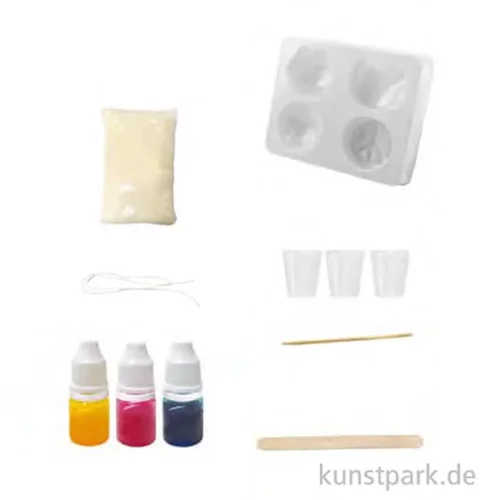 Artikelbild 2 des Artikels “Kreativ-Set Kerzengießen mit 4 Motiven, Farben + Zubehör “