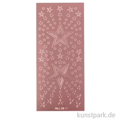 Artikelbild 2 des Artikels “Kreativ Sticker - Sterne 4, Kupfer, 10 x 23 cm “