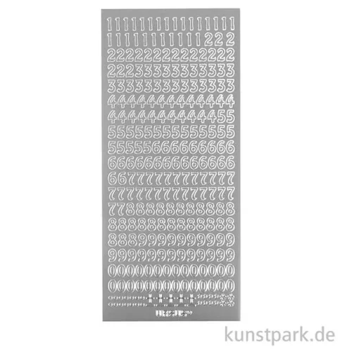 Artikelbild 2 des Artikels “Kreativ Sticker - Zahlen 1, Silber, 10 x 23 cm “