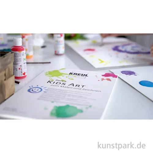 Artikelbild 2 des Artikels “KREUL Kids Art Papier - Malblock für Kinder, DIN A4, 20 Blatt “
