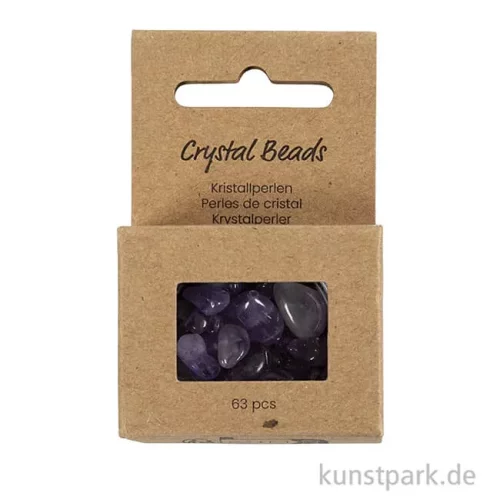 Artikelbild 2 des Artikels “Kristallperlen, Durchmesser 7-12 mm, Lochgröße 1 mm, 63 Stück “