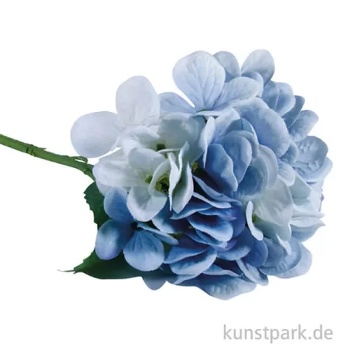 Artikelbild 2 des Artikels “Kunstblume hellblaue Hortensie, Länge 33 cm “