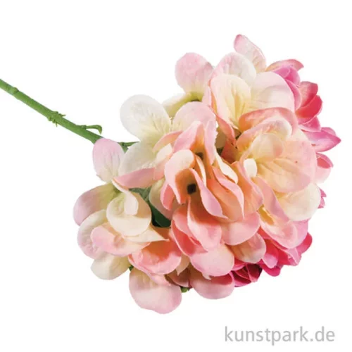 Artikelbild 2 des Artikels “Kunstblume pinke Hortensie, Länge 33 cm “