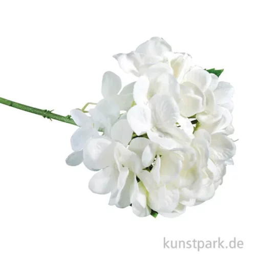 Artikelbild 2 des Artikels “Kunstblume weiße Hortensie, Länge 33 cm “