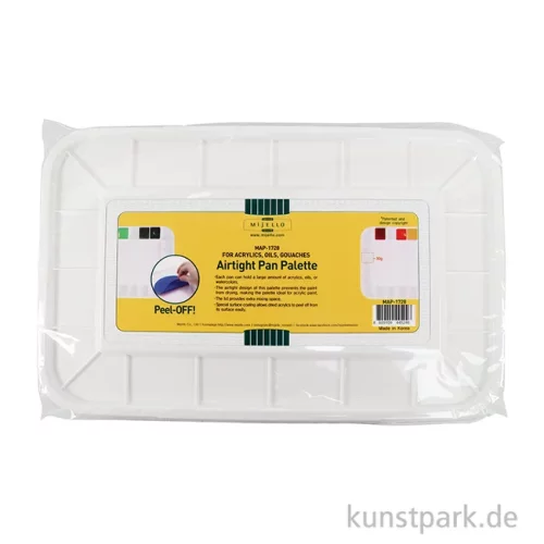 Artikelbild 2 des Artikels “Kunststoffpalette mit Deckel, luftdicht, Farbe ablösbar, 24 x 38 cm “
