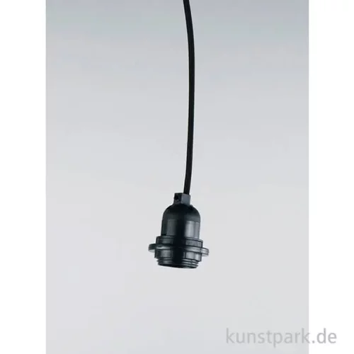 Artikelbild 2 des Artikels “Lampenfassung mit Schalter - E27 Fassung, Schwarz, 180 cm “