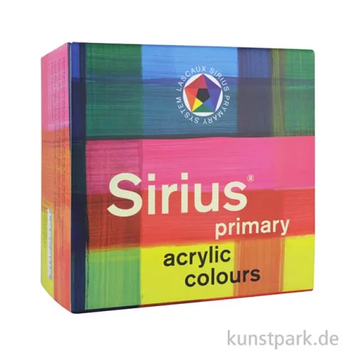 Artikelbild 2 des Artikels “Lascaux SIRIUS Acryl-Set mit 7 x 30 ml Fläschchen “