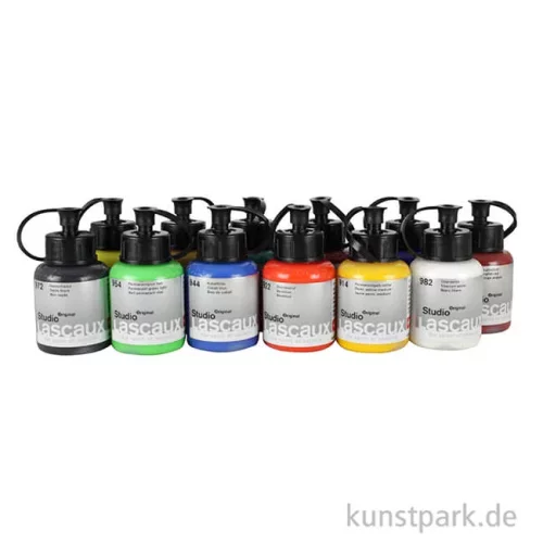 Artikelbild 2 des Artikels “Lascaux STUDIO Acryl-Set mit 12 x 30 ml “