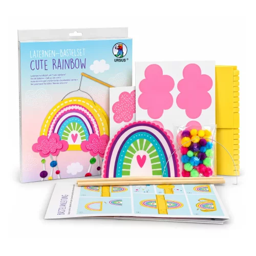Artikelbild 2 des Artikels “Laternen-Bastelset - Cute Rainbow mit umfangreichem Zubehör “
