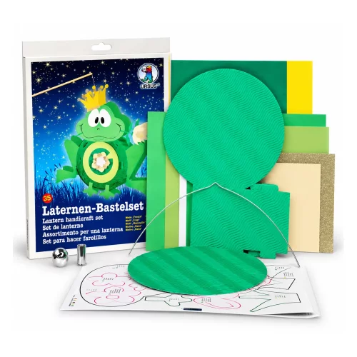 Artikelbild 2 des Artikels “Laternen Bastelset - Frosch mit umfangreichem Zubehör “