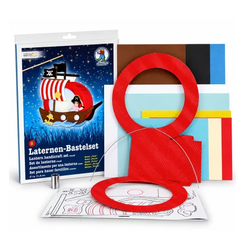Artikelbild 2 des Artikels “Laternen Bastelset - Pirat 1 mit umfangreichem Zubehör “