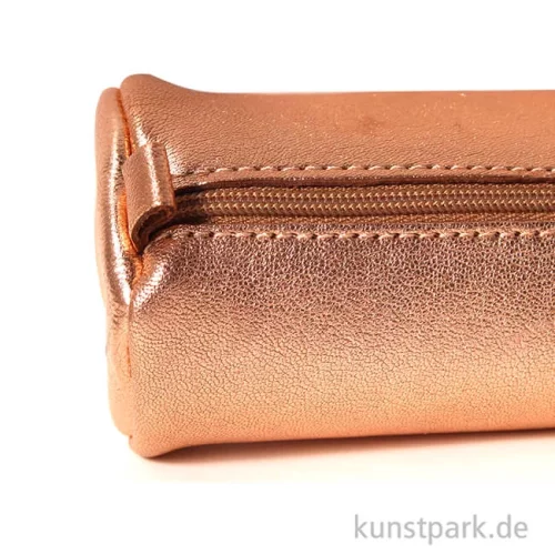 Artikelbild 2 des Artikels “Leder-Etui Metallic - Rund, Kupfer “