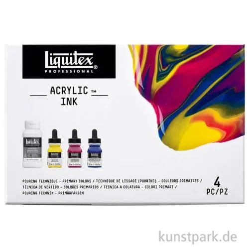 Artikelbild 2 des Artikels “Liquitex Professional ACRYLIC INK Technik Set mit 3 Primärfarben 30 ml “