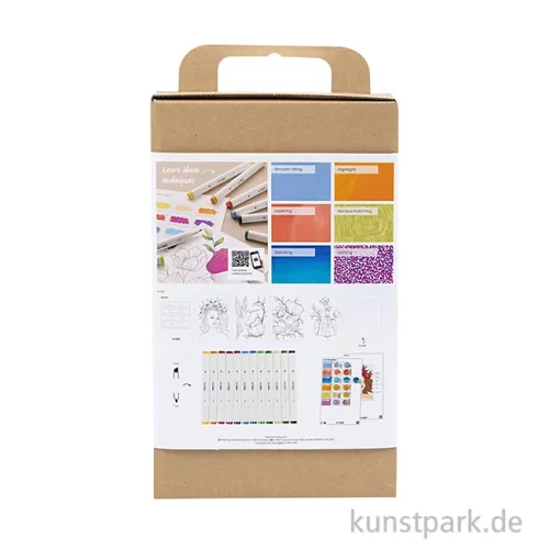 Artikelbild 2 des Artikels “Malset für Anfänger - Ausmalen mit Zeichenmarkern “