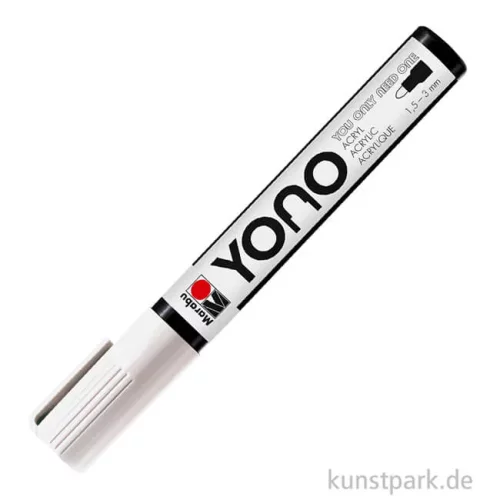 Artikelbild 2 des Artikels “Marabu YONO Marker, 1,5-3 mm, Weiß “