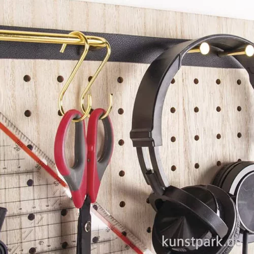 Artikelbild 2 des Artikels “Metall-Haken S-Form - Gold, 4 Stück “