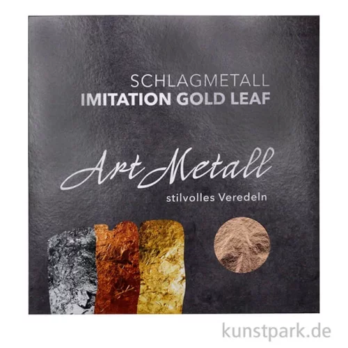 Artikelbild 2 des Artikels “Metallfolie 10-Blatt, 140 x 140 mm Farbton: Kupfer “
