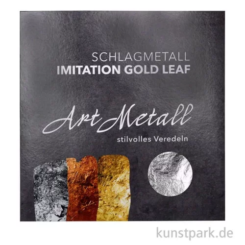 Artikelbild 2 des Artikels “Metallfolie 10-Blatt, 140 x 140 mm Farbton: Silber “