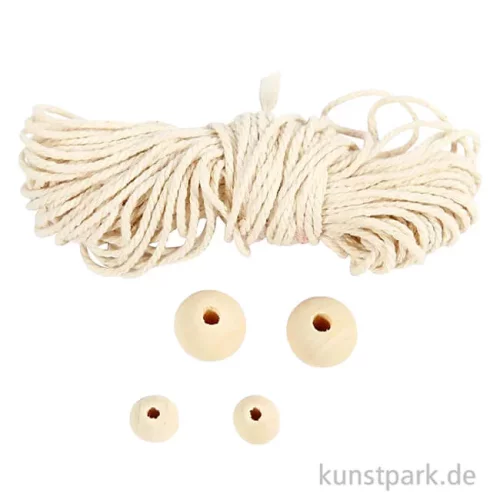 Artikelbild 2 des Artikels “Mini Bastelset Makramee - Schneeflocken, 10 cm “