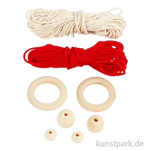 Artikelbild 2 des Artikels “Mini Bastelset Makramee - Weihnachtswichtel, 14 cm “