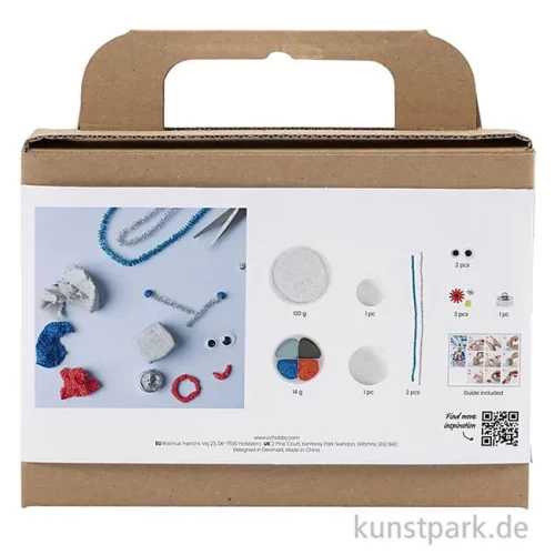 Artikelbild 2 des Artikels “Mini Bastelset - Roboter Modellieren, Blau, Grau, Rot “