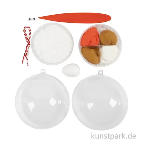 Artikelbild 2 des Artikels “Mini Bastelset Weihnachtskugel Modellieren, Rentier “