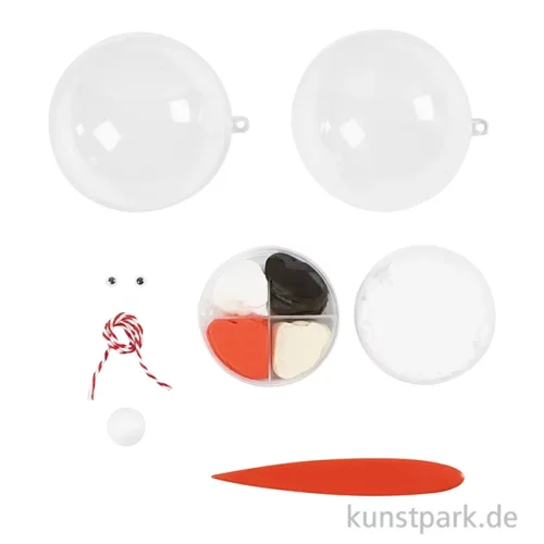 Artikelbild 2 des Artikels “Mini Bastelset Weihnachtskugel Modellieren, Weihnachtsmann “